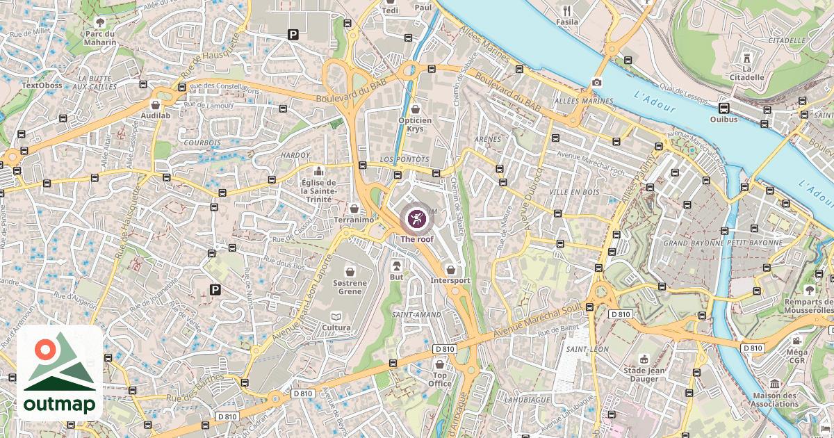 Map of The roof