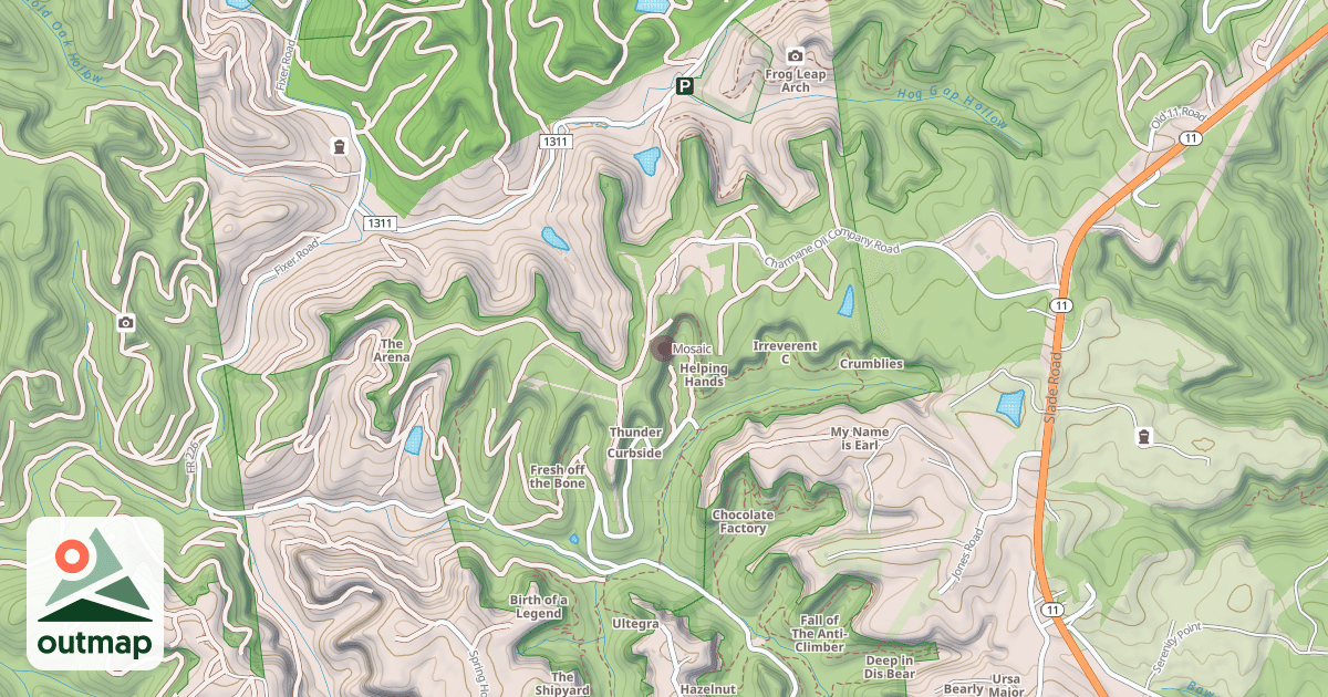 Map of Mosaic