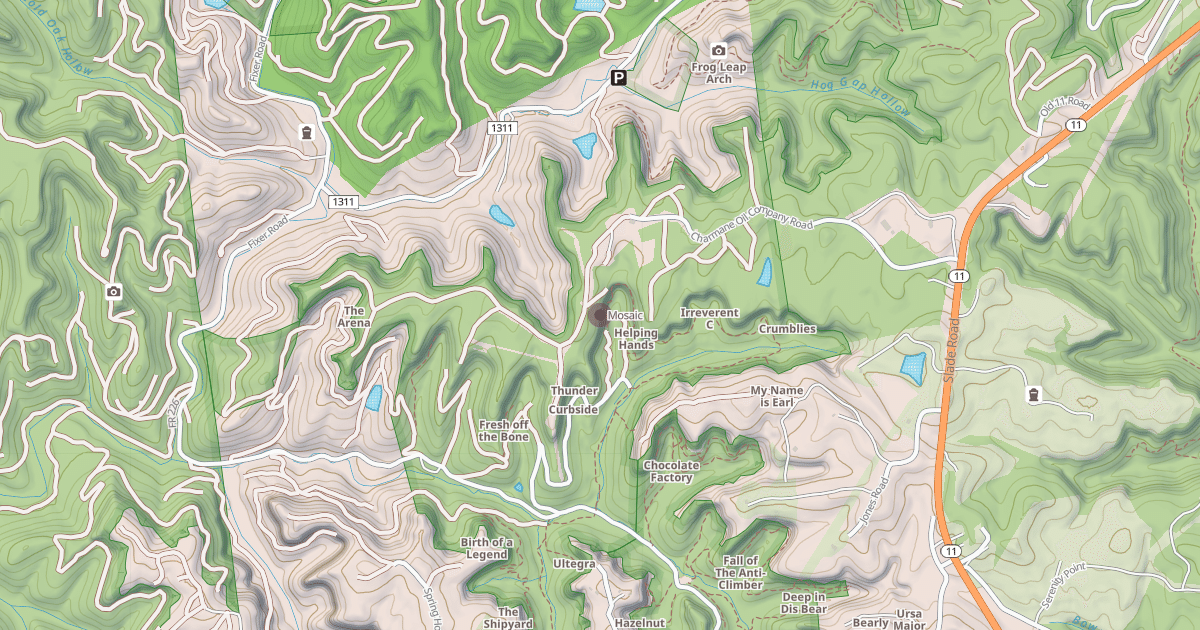 Map preview of Mosaic