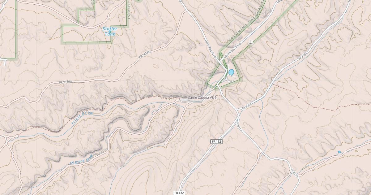 Map preview of Carne Cabeza