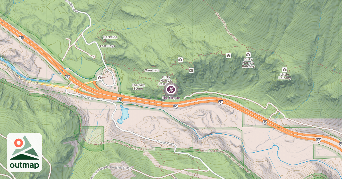 Map of The Cirque