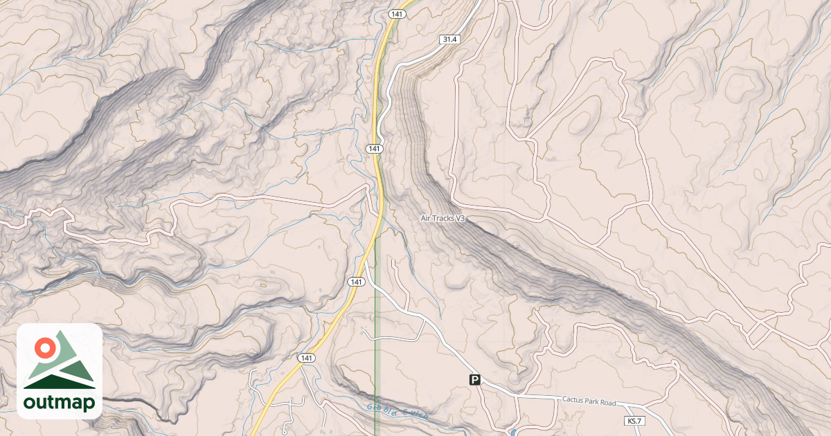 Map of Air Tracks