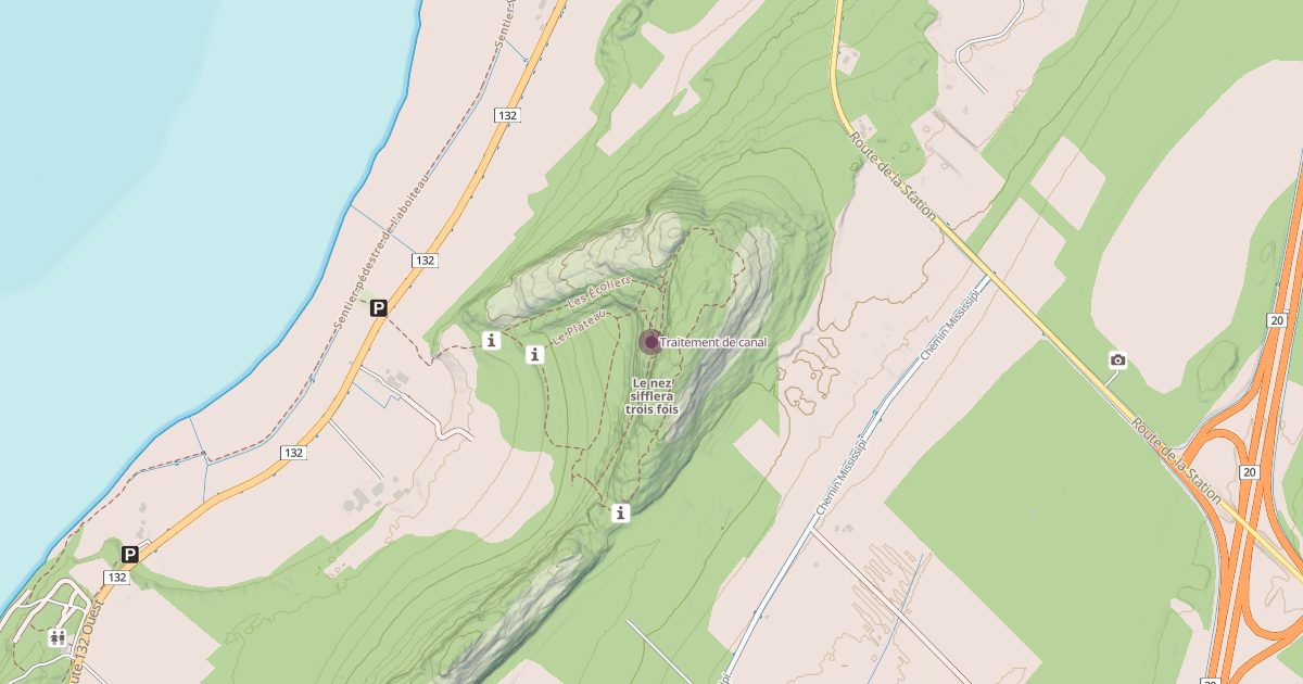Map preview of Traitement de canal