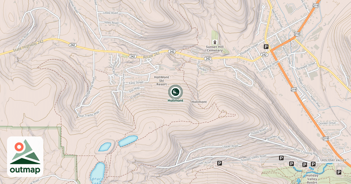 Map of Holimont