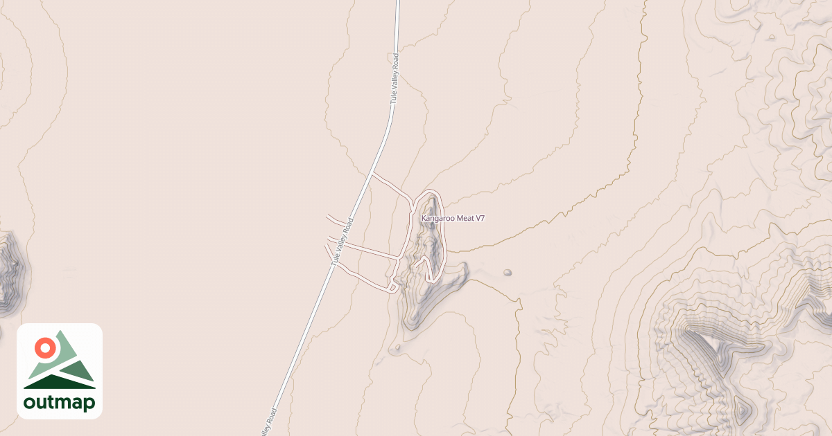 Map of Kangaroo Meat