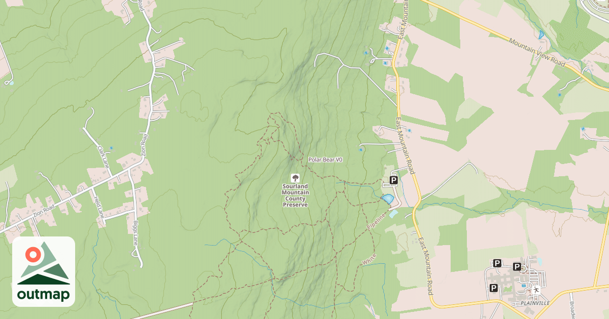 Map of Polar Bear