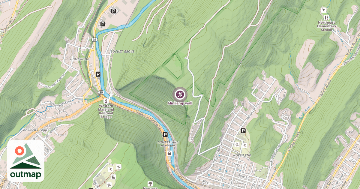 Map of Mini-amp wall