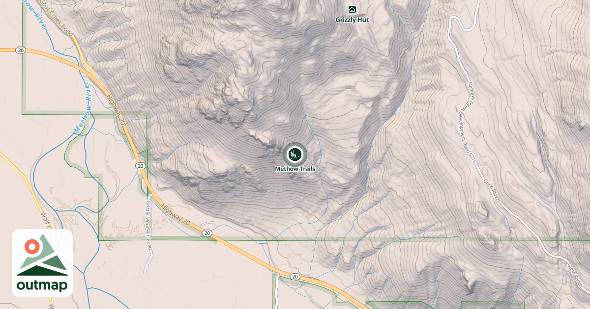 Map of Methow Trails