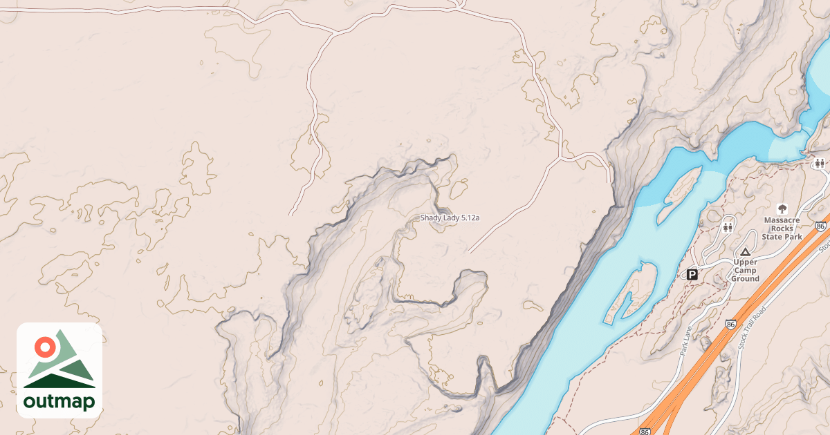 Map of Shady Lady