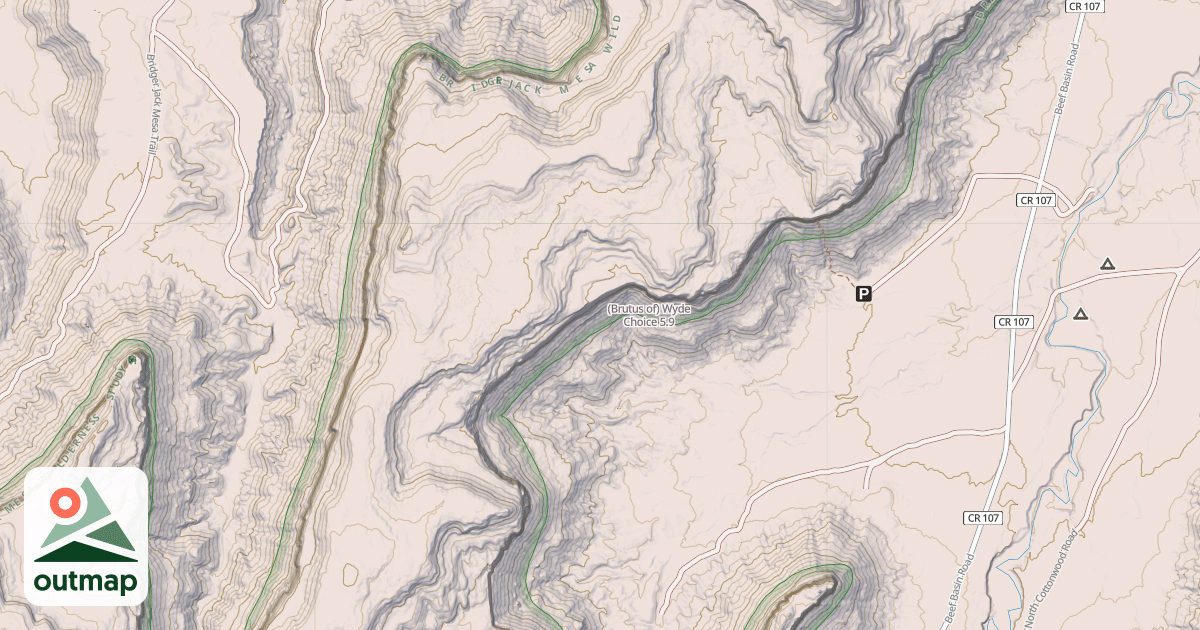 Map of (Brutus of) Wyde Choice
