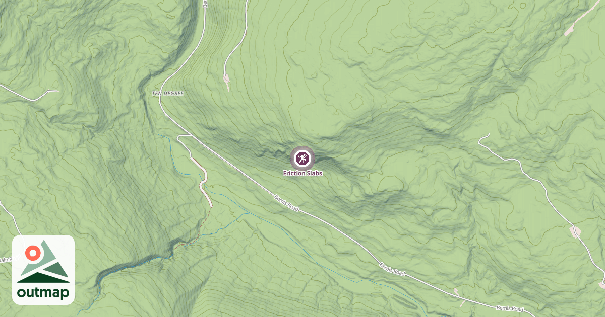 Map of Friction Slabs