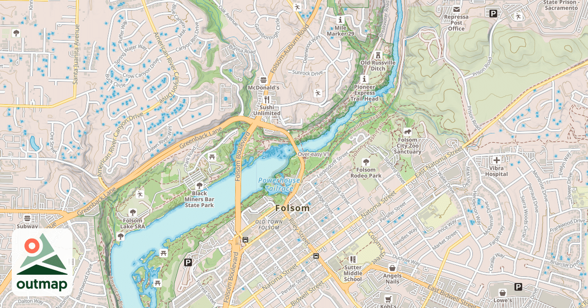 Map of Over-easy