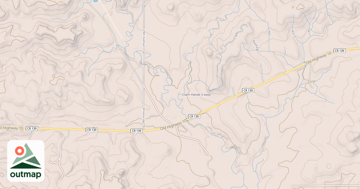 Map of Clam Hands