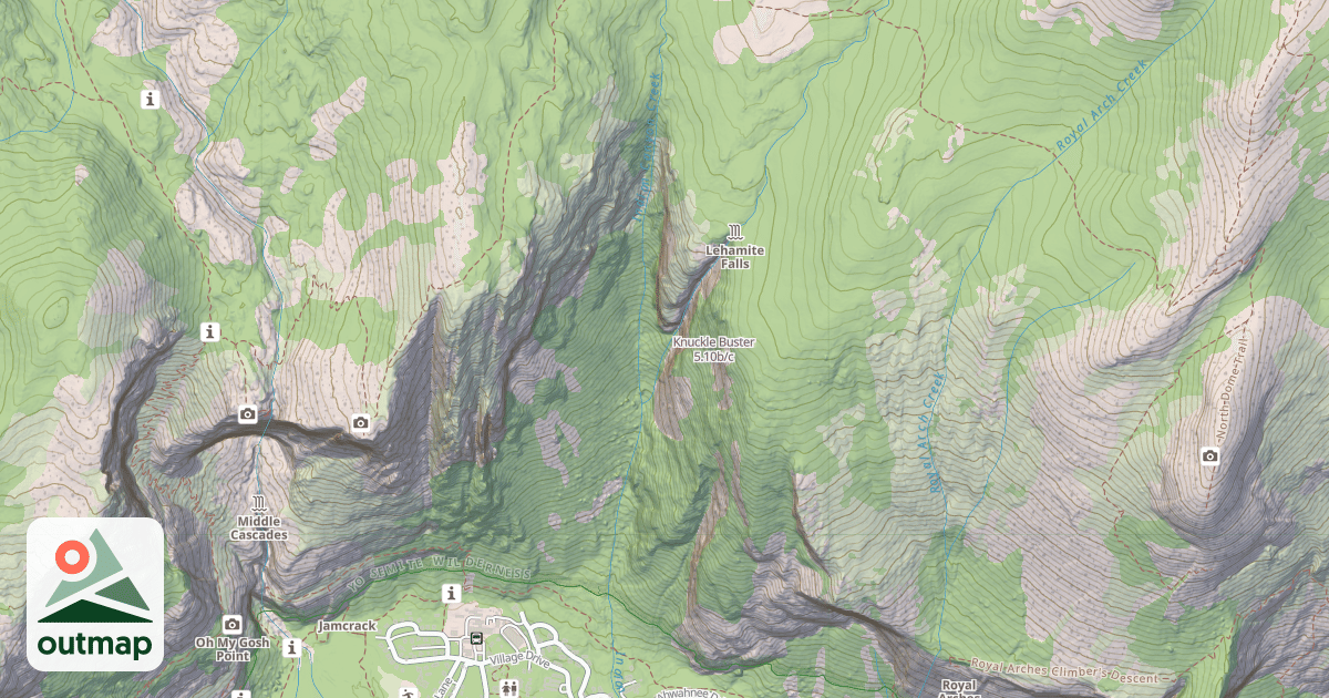 Map of Knuckle Buster