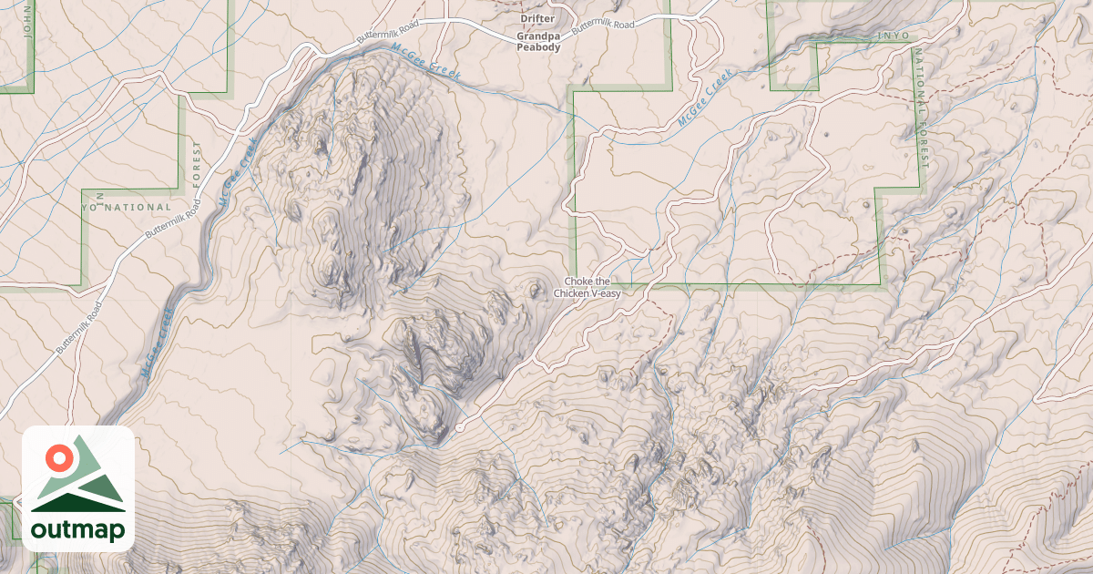 Map of Choke the Chicken