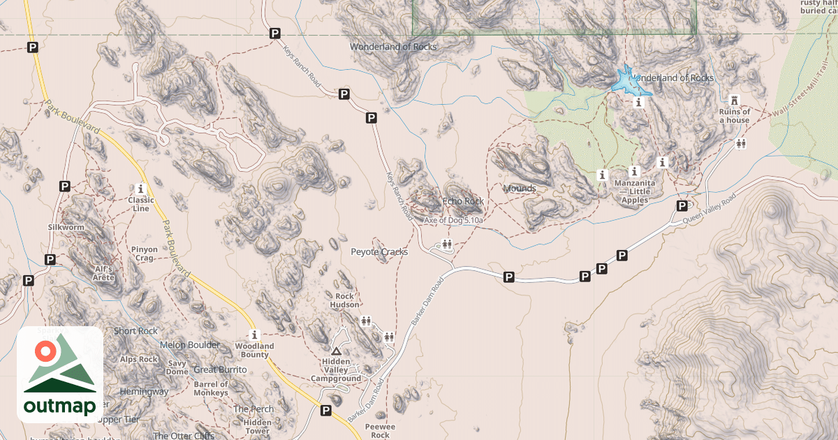 Map of Axe of Dog