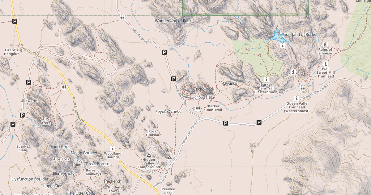 Map preview of Axe of Dog