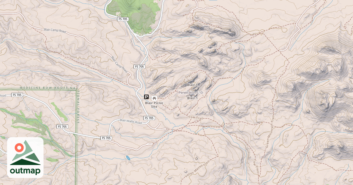 Map of Penetration