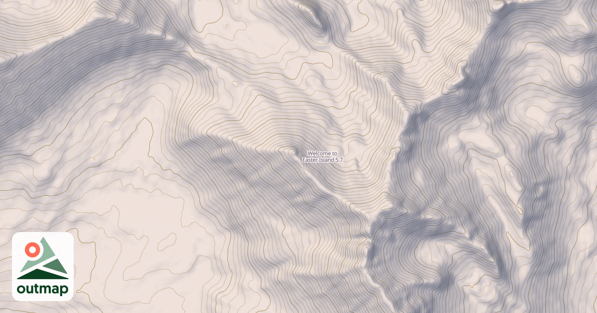 Map of Welcome to Easter Island