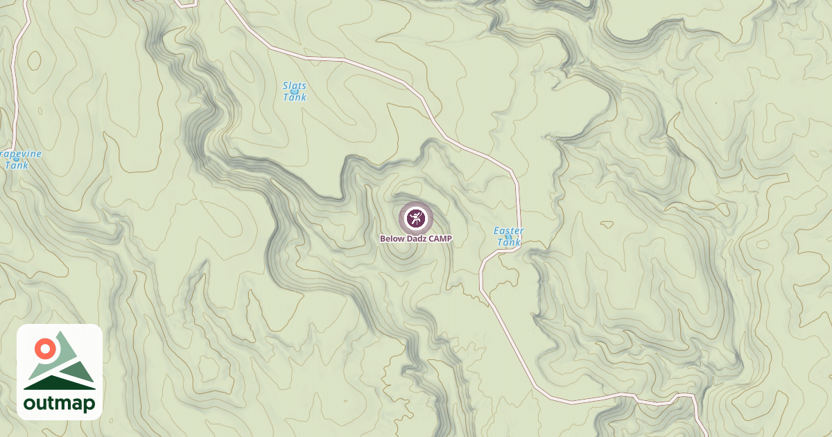 Map of Below Dadz CAMP