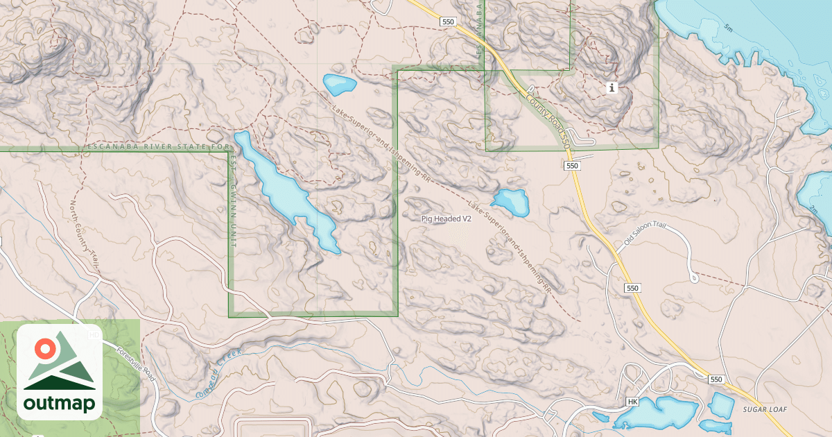 Map of Pig Headed