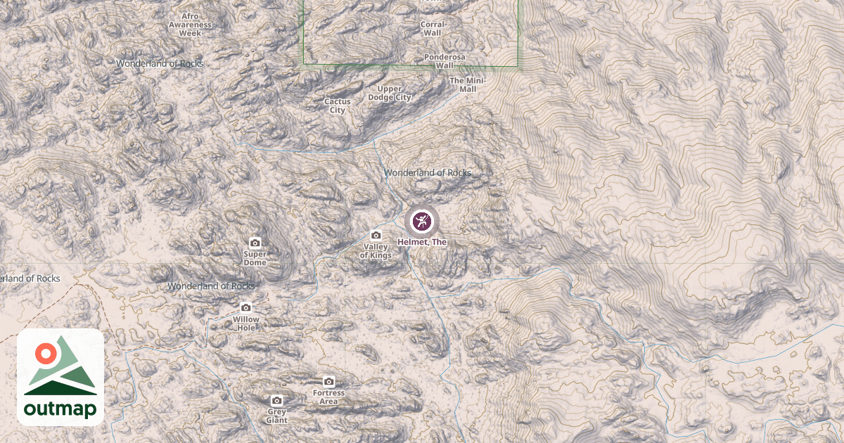 Map of Helmet, The