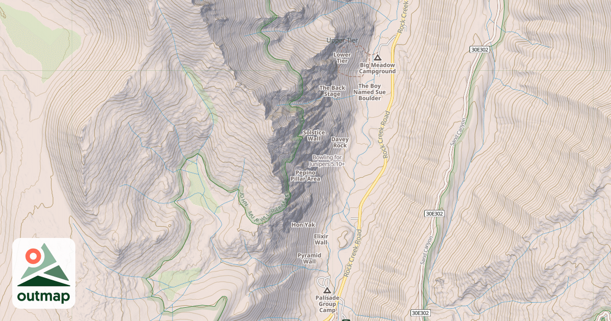 Map of Bowling for Junipers
