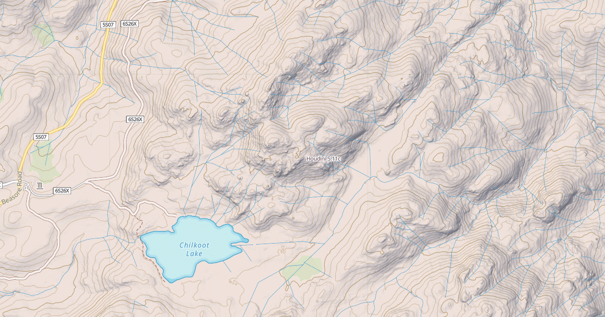 Map preview of Houdini