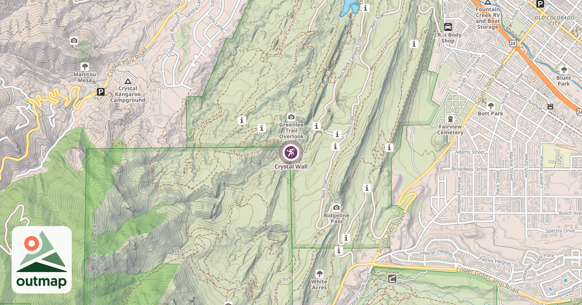 Map of Crystal Wall