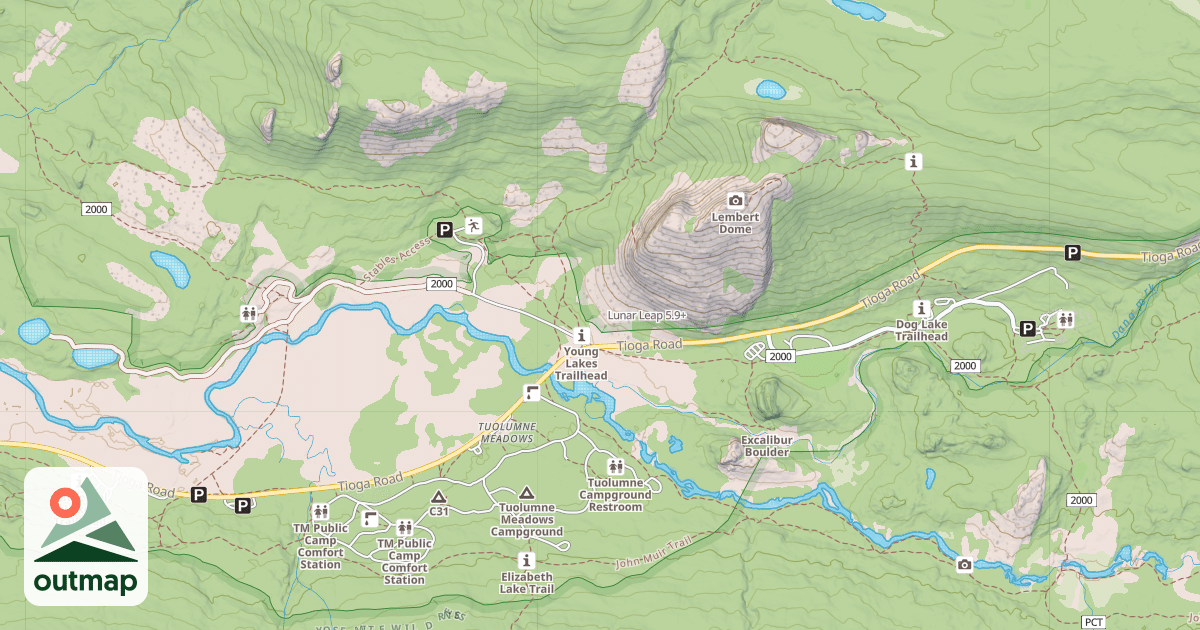 Map of Lunar Leap