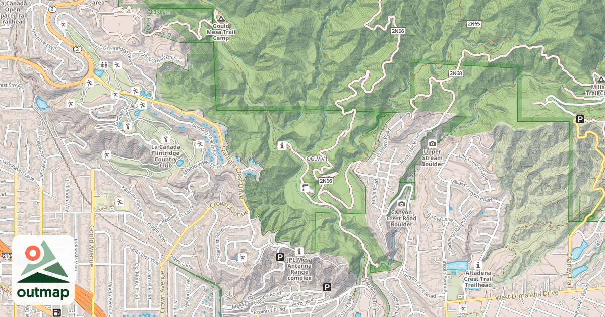 Map of OCLV