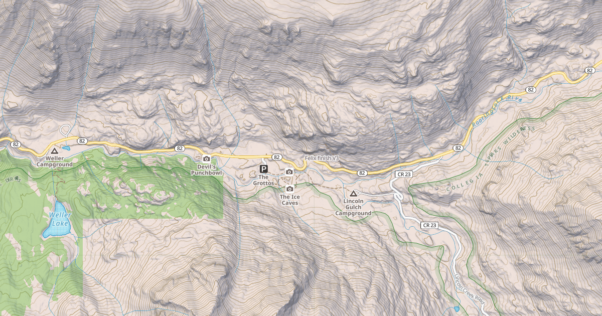Map preview of Felix finish