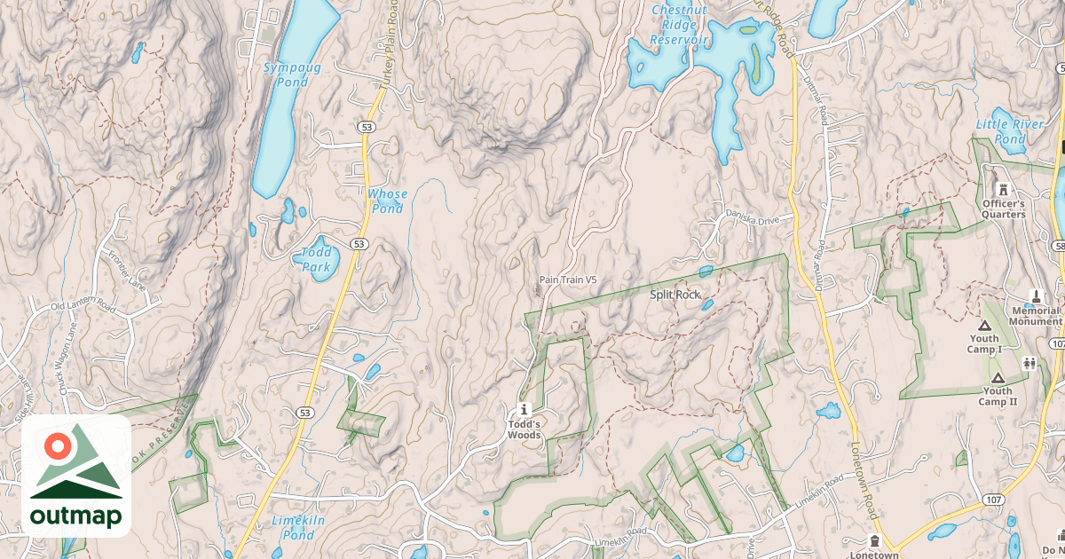Map of Pain Train