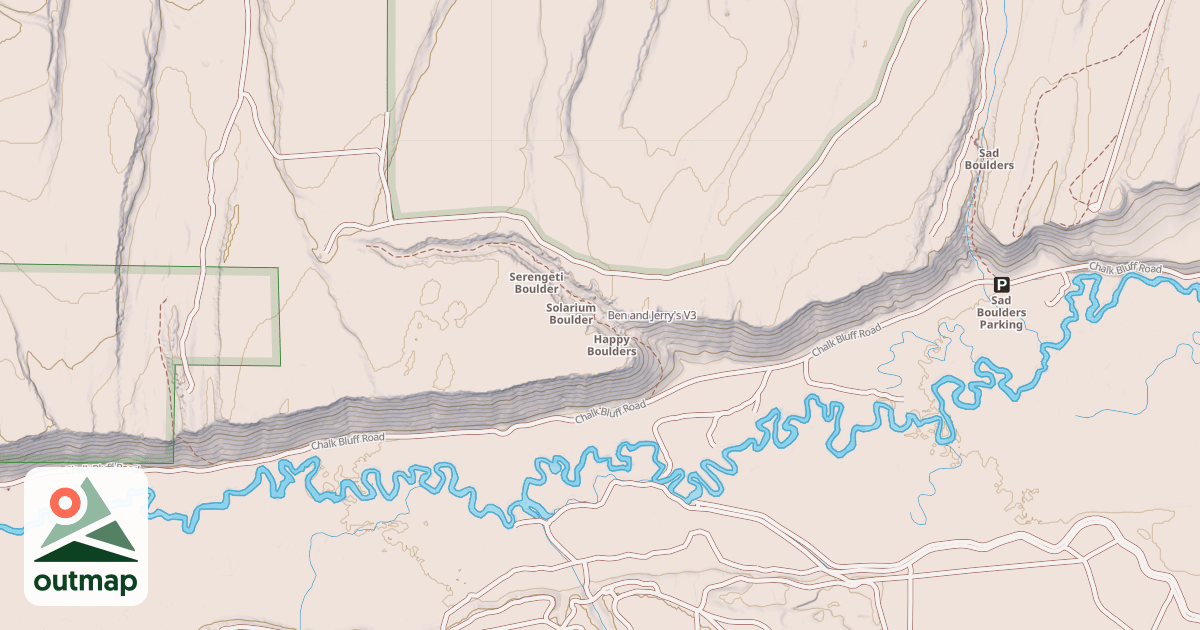 Map of Ben and Jerry's