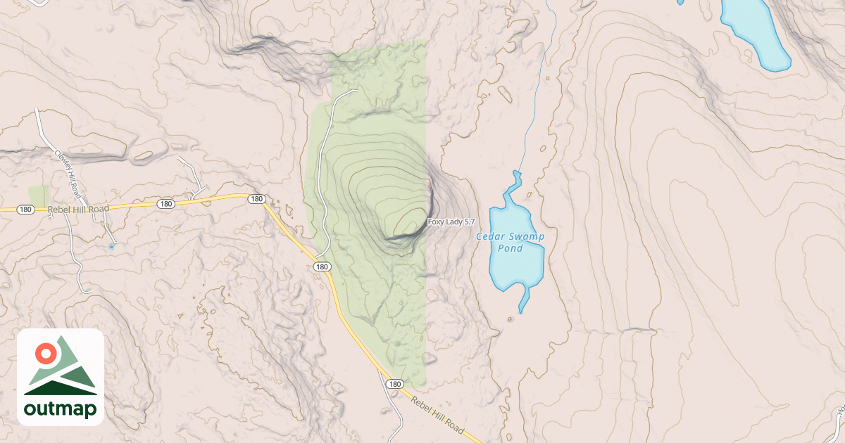 Map of Foxy Lady