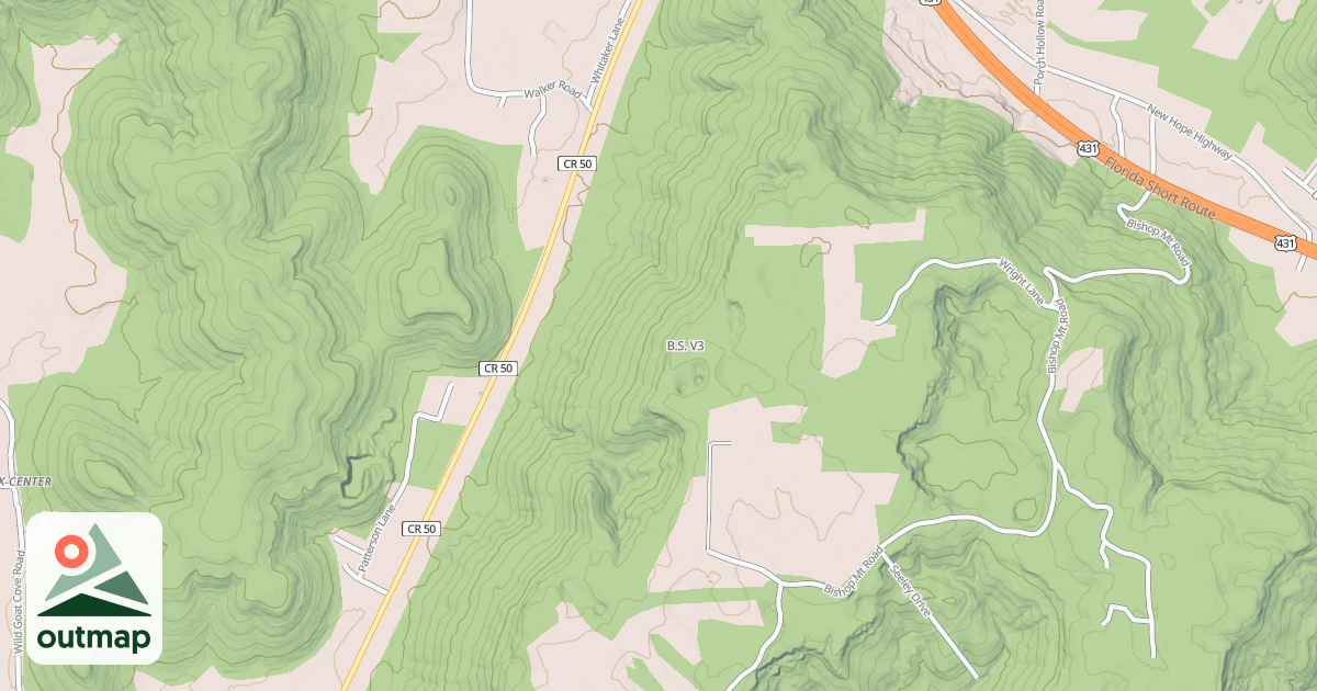 Map of B.S.