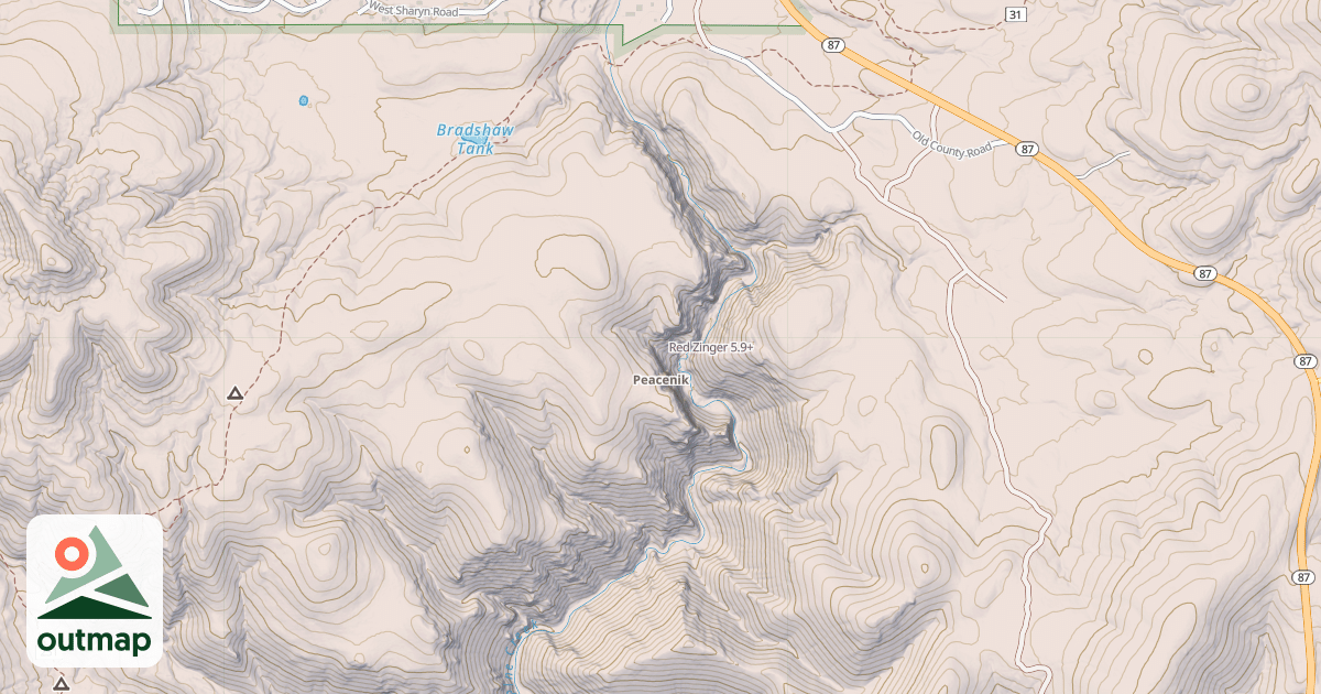Map of Red Zinger