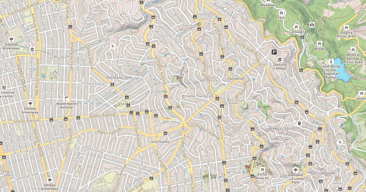 Map preview of Yellow Thumbs