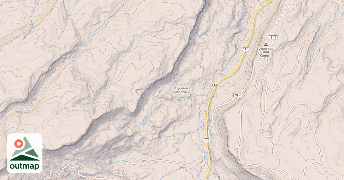 Map of Clydesdale Manimal