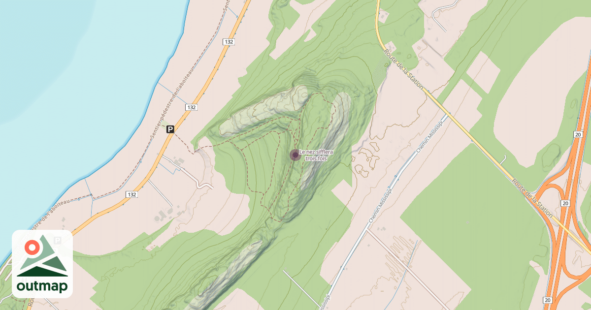 Map of Le nez sifflera trois fois