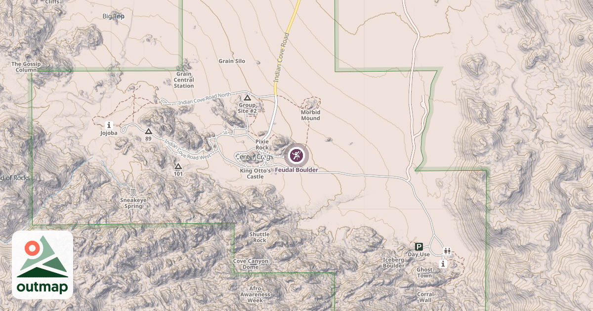 Map of Feudal Boulder