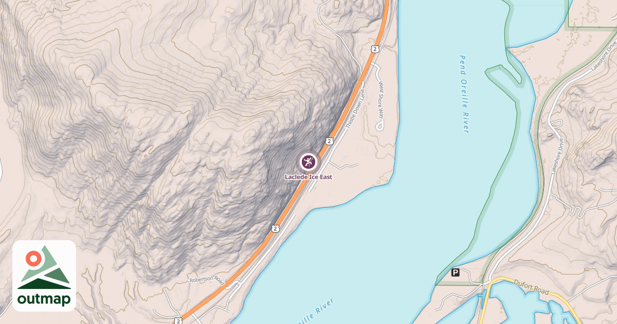 Map of Laclede Ice East