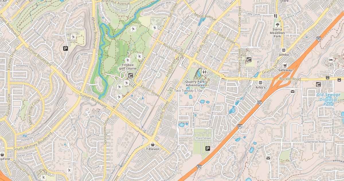 Map preview of Taco Tuesday