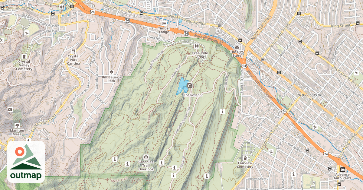 Map of The Rose