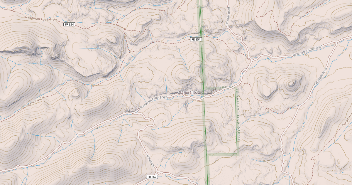 Map preview of Skeleto