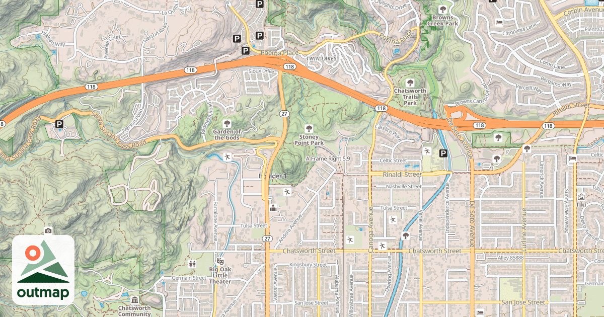 Map of A-Frame Right