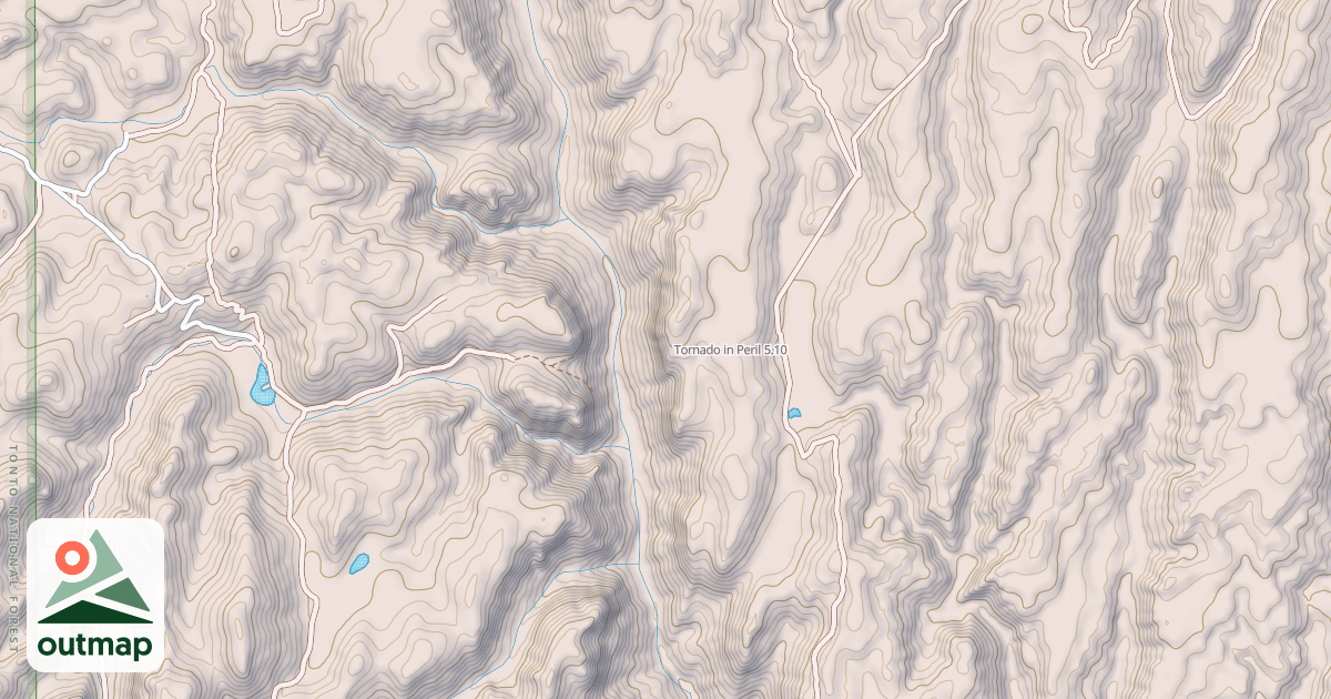 Map of Tornado in Peril