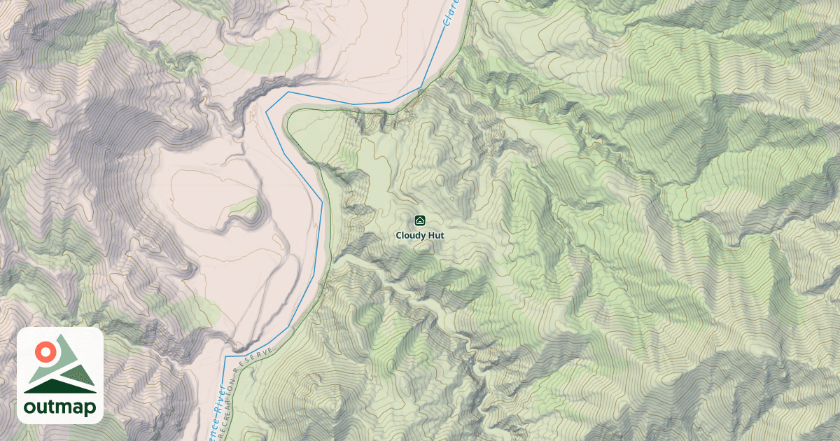 Map of Cloudy Hut