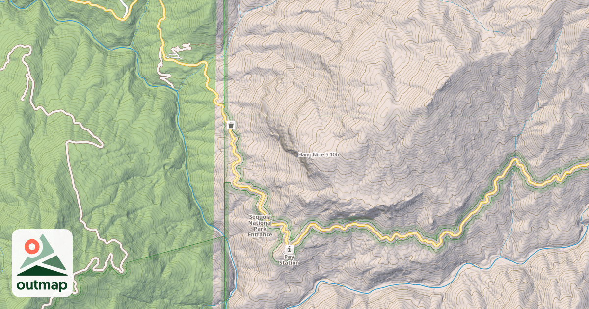 Map of Hang Nine