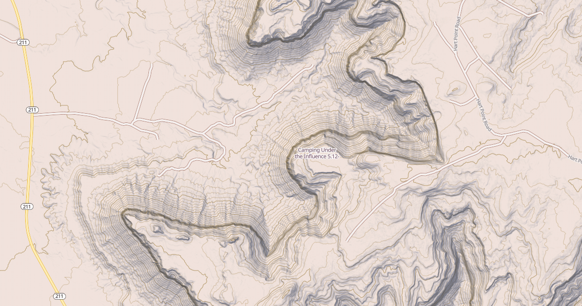Map preview of Camping Under the Influence